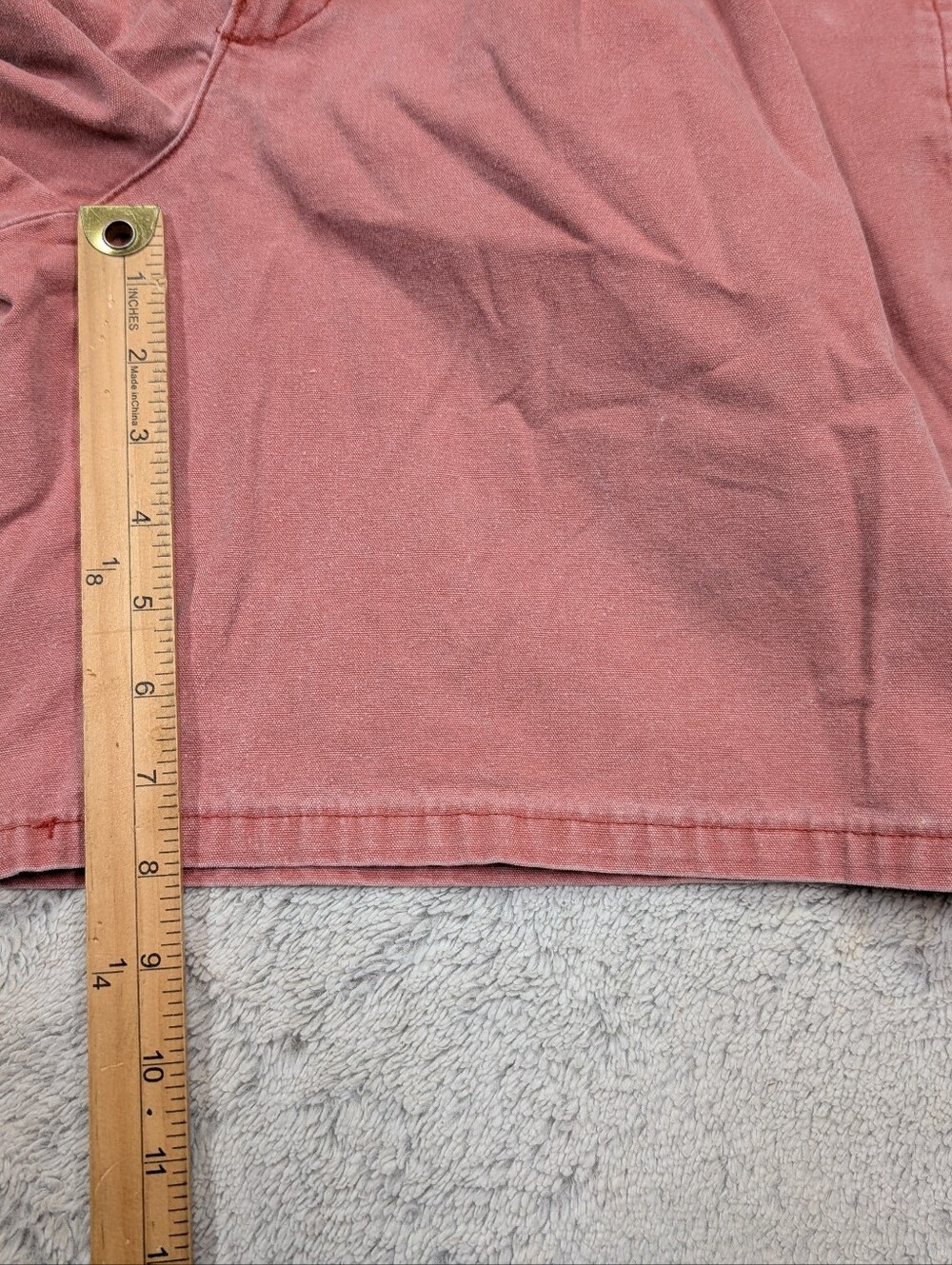 Murrays Toggerty Shop Shorts Mens 32 Pink Nantucket Red Pleated Chino Travel - Picture 4 of 7